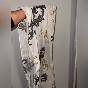 Floral infinity scarf